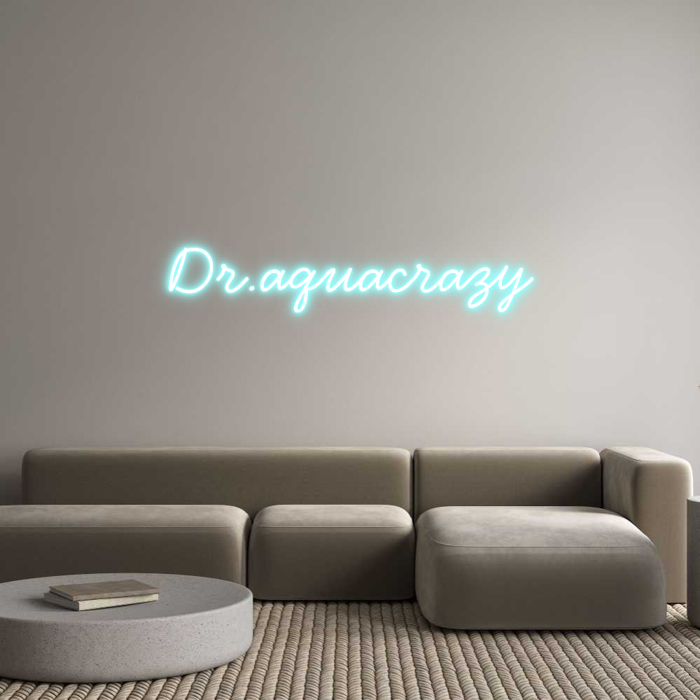 Individuelles Neon: Dr.aquacrazy