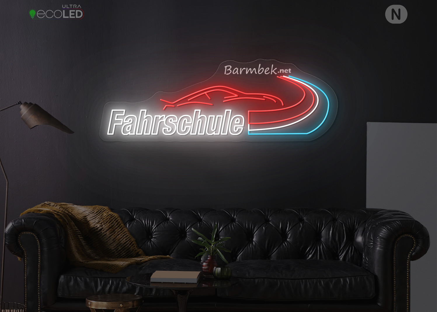 Individuelles Neonschild