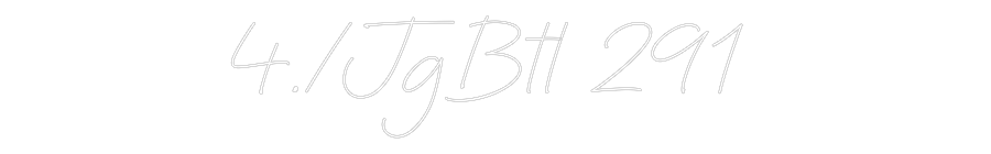 Individuelles Neon: 4./JgBtl 291