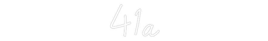 Individuelles Neon: 41a