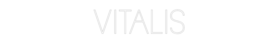 Individuelles Neon: VITALIS