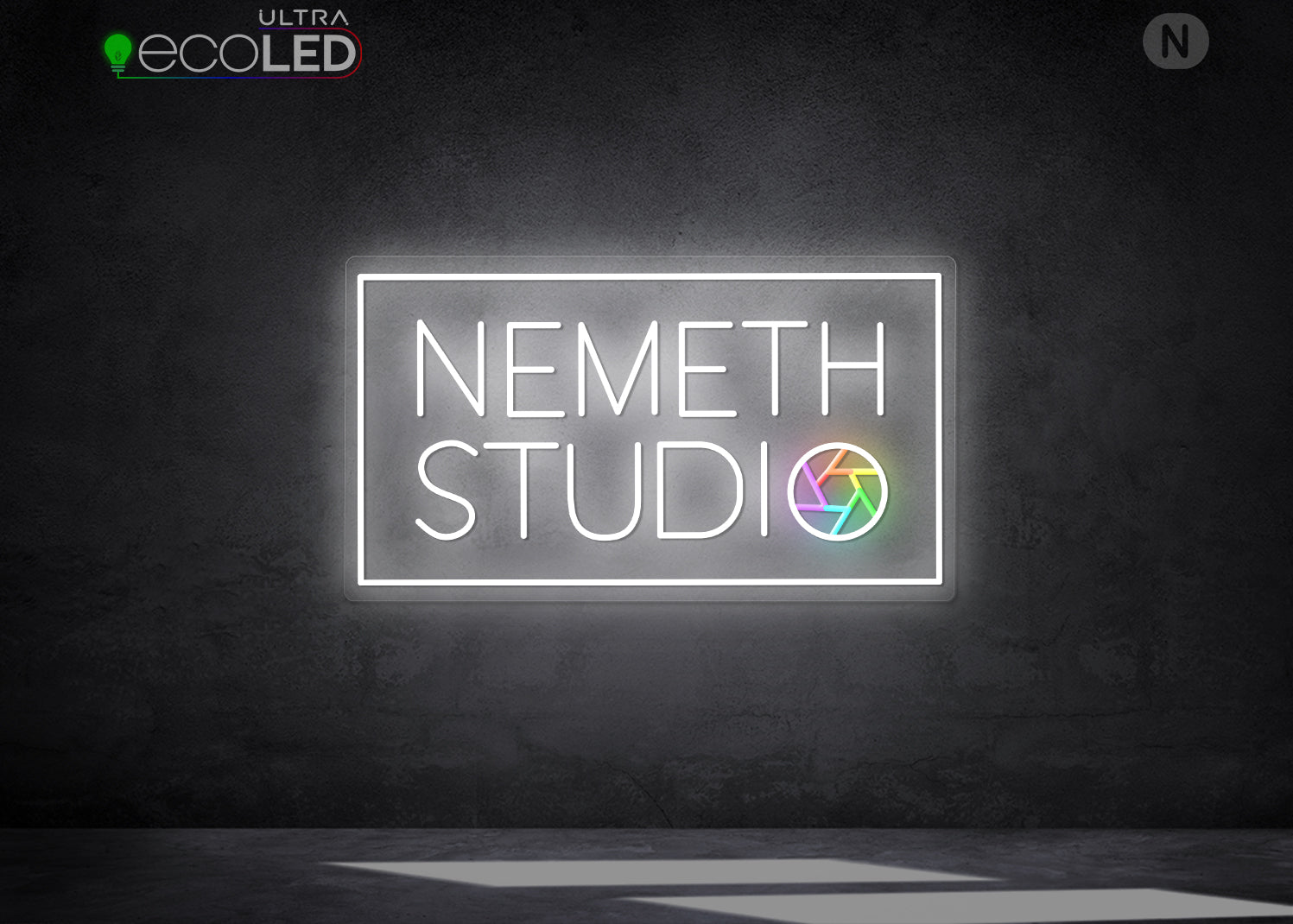 Individuelles Neonschild