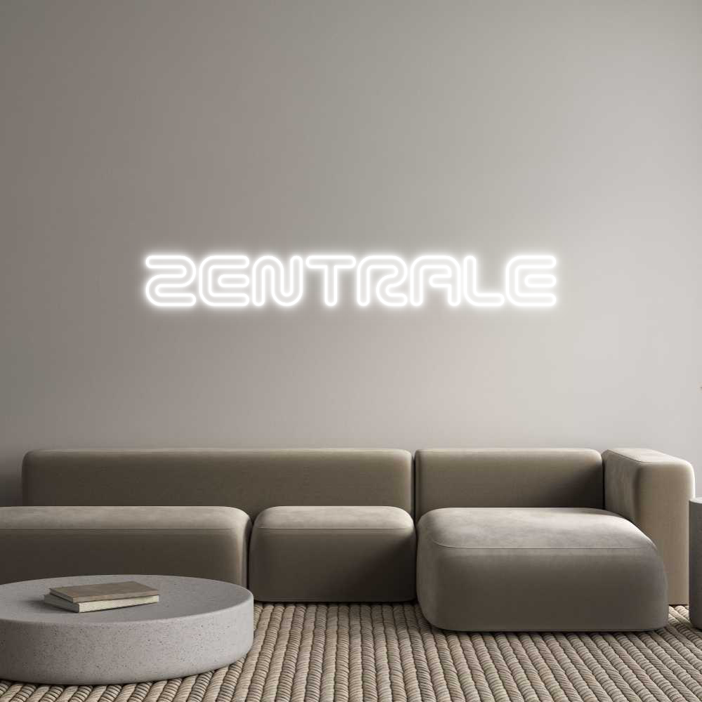 Individuelles Neon: ZENTRALE