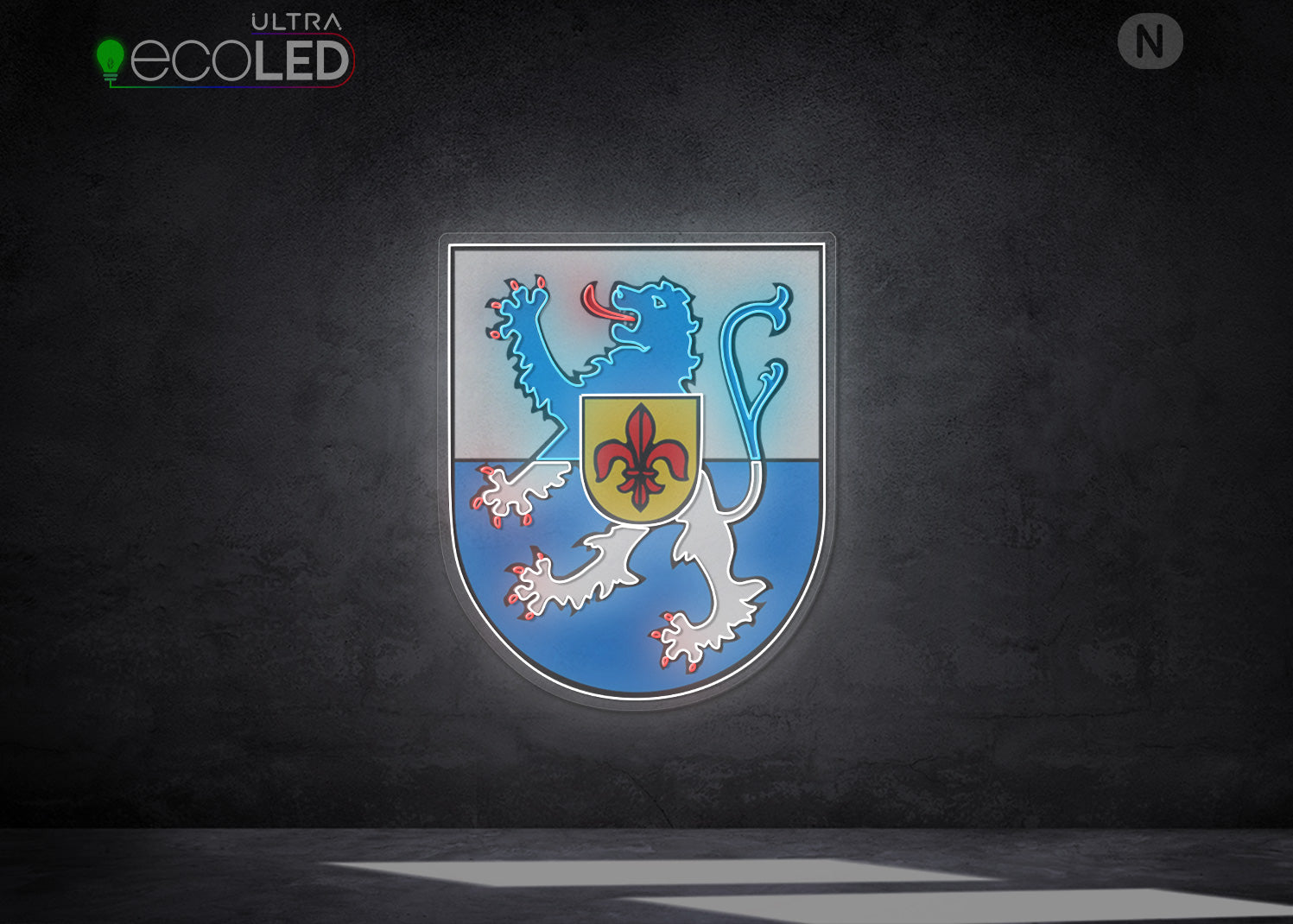 Individuelles Neonschild