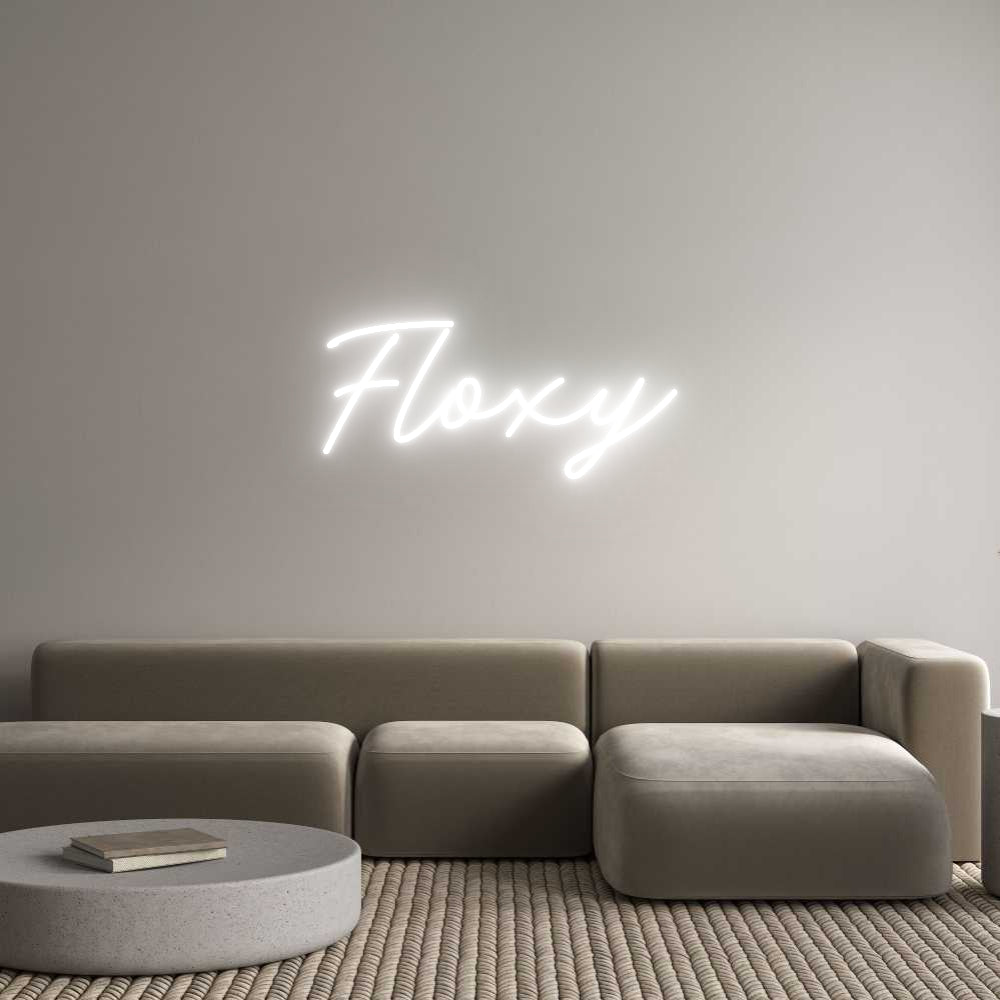 Individuelles Neon: Floxy