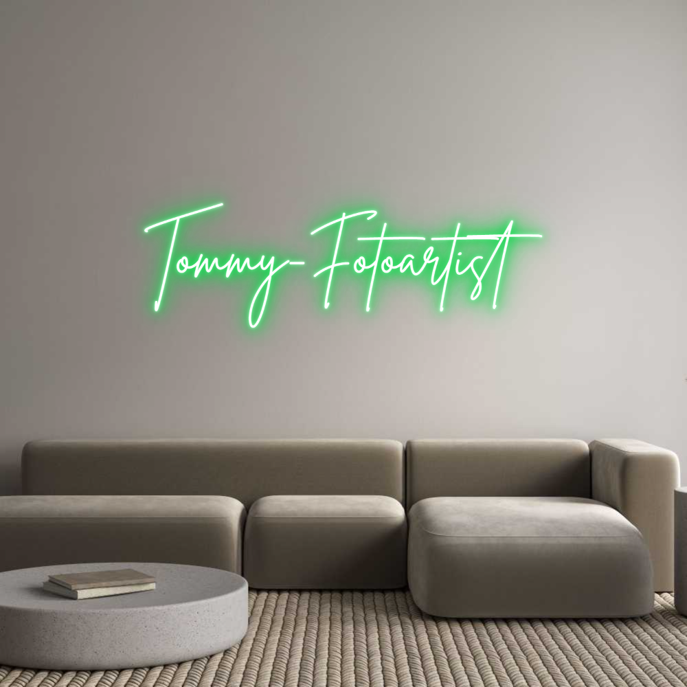 Individuelles Neon: Tommy-Fotoart...