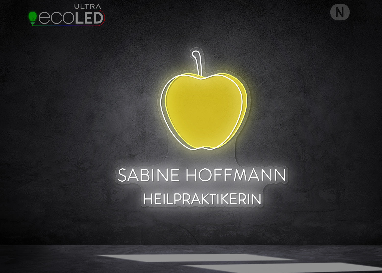Individuelles Neonschild