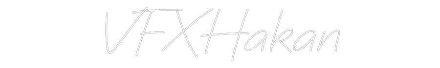Individuelles Neon: VFXHakan