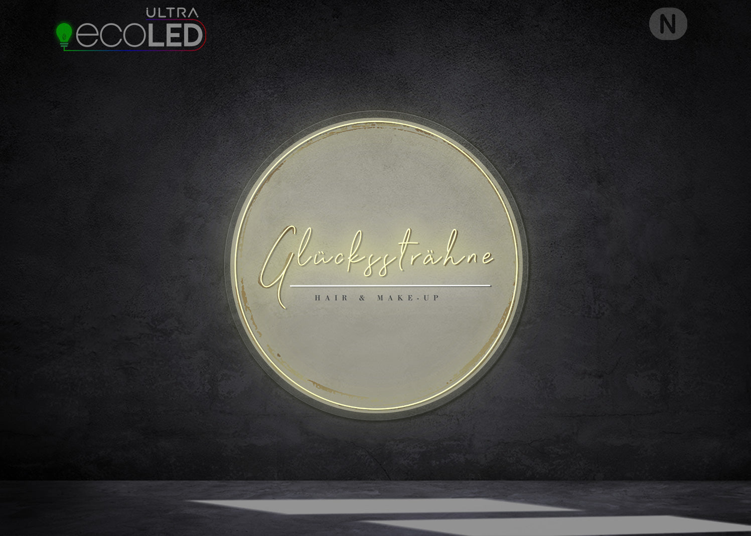 Individuelles Neonschild