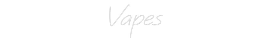 Individuelles Neon: Vapes