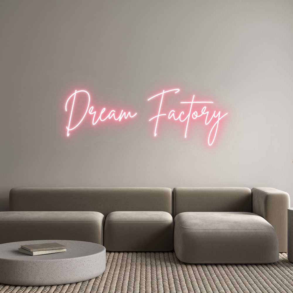 Individuelles Neon: Dream Factory