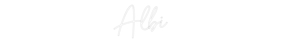 Individuelles Neon: Albi