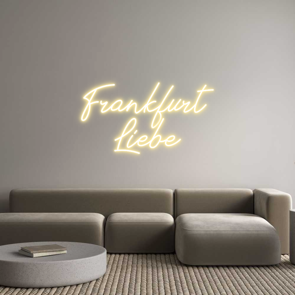 Individuelles Neon: Frankfurt
Li...