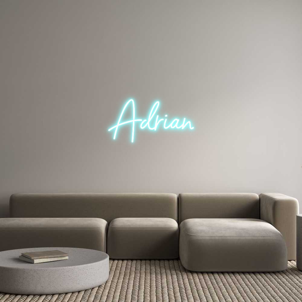Individuelles Neon: Adrian