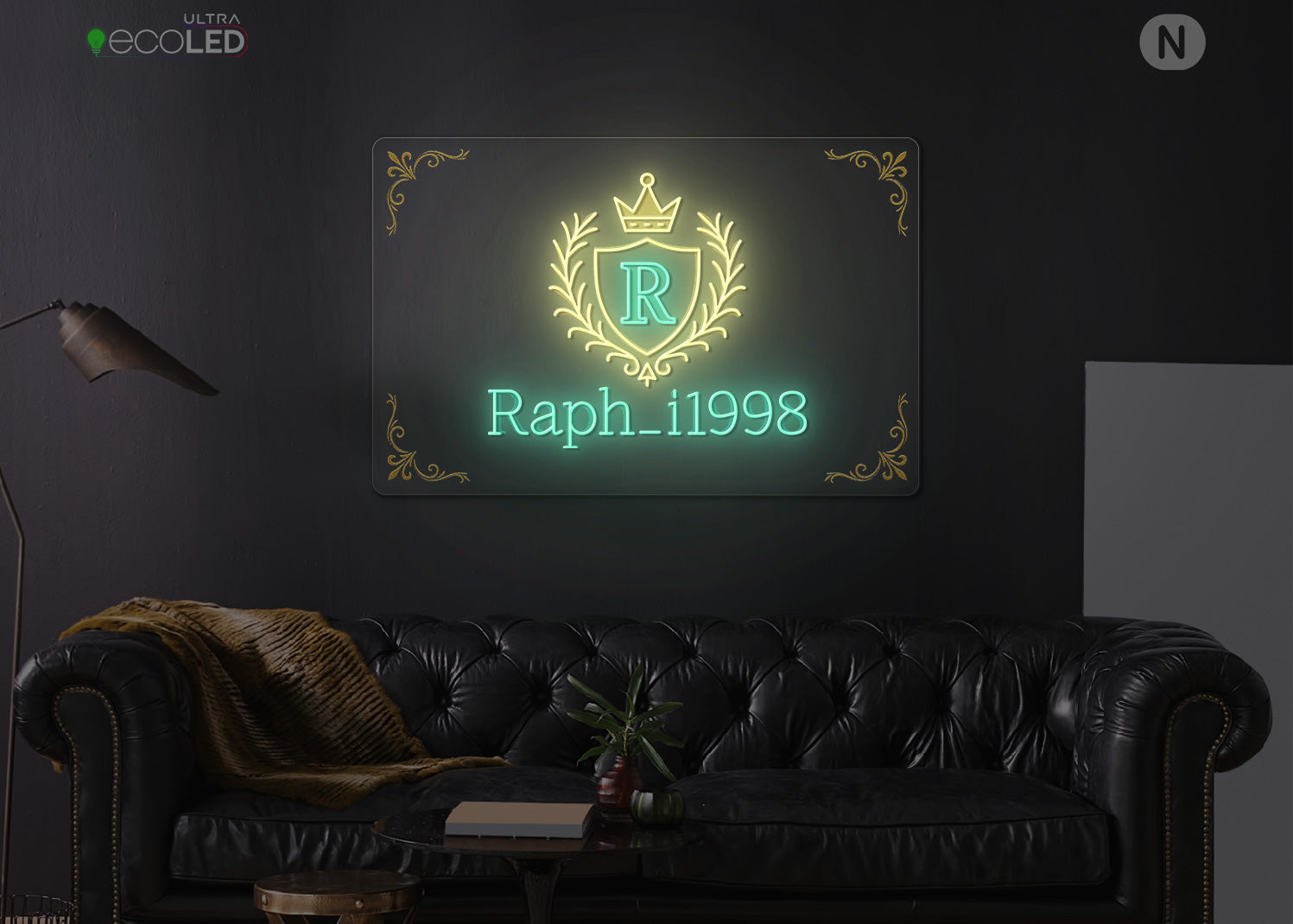 Individuelles Neonschild