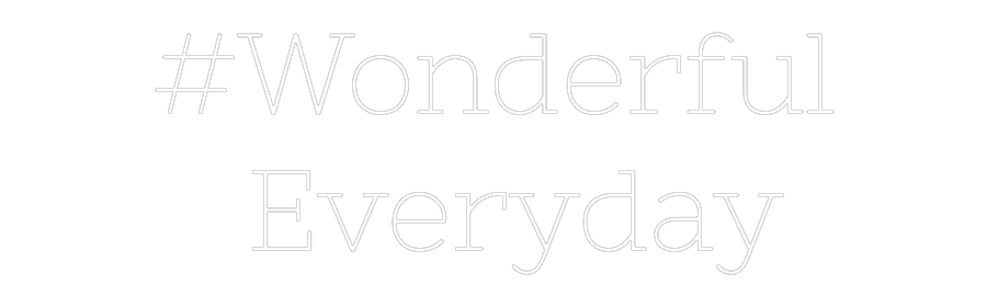 Individuelles Neon: #Wonderful
...