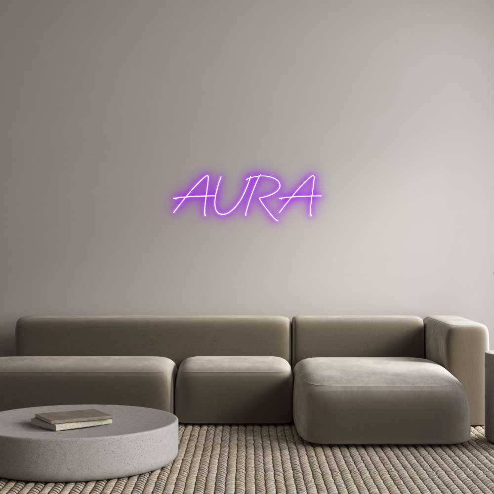 Individuelles Neon: AURA