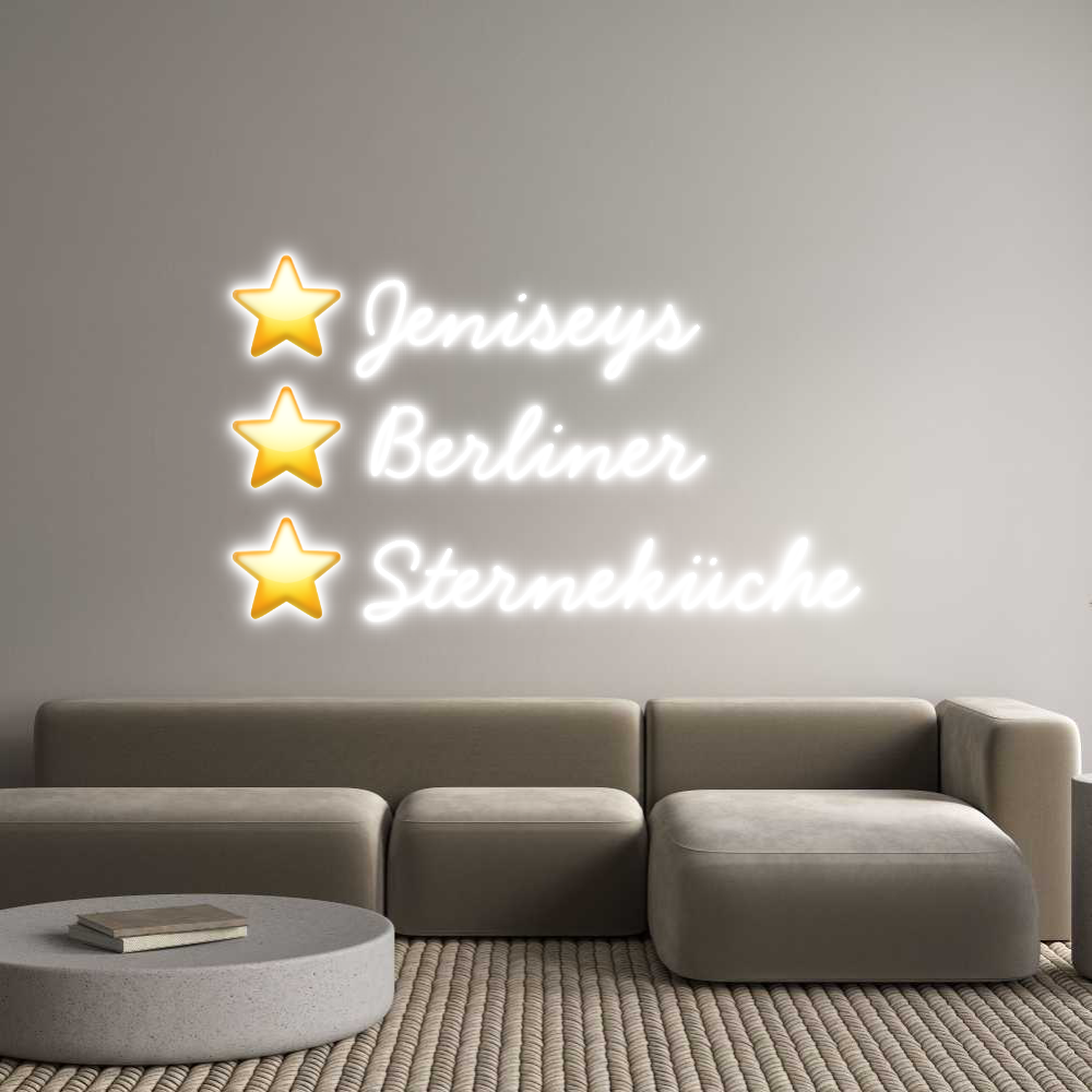 Individuelles Neon: ⭐️ Jeniseys
...