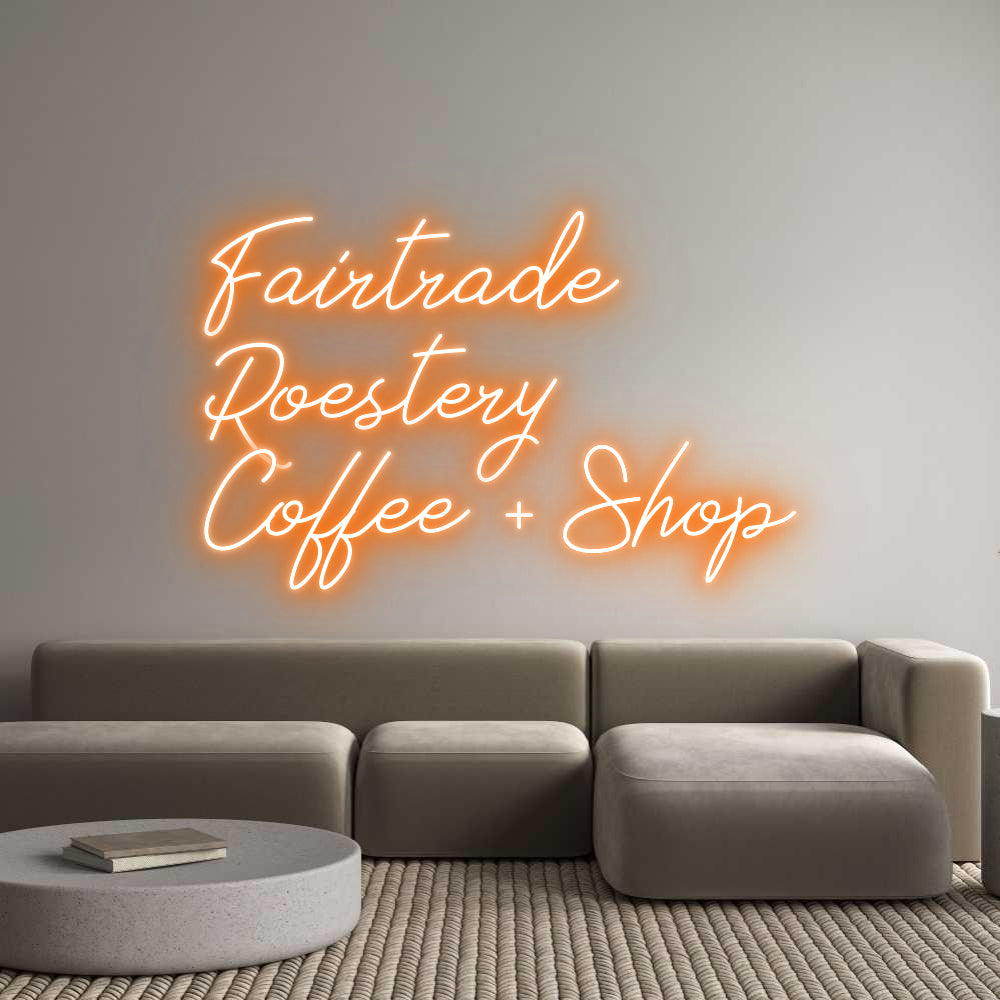 Individuelles Neon: Fairtrade
Ro...