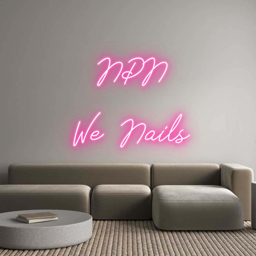 Individuelles Neon: NPN
...