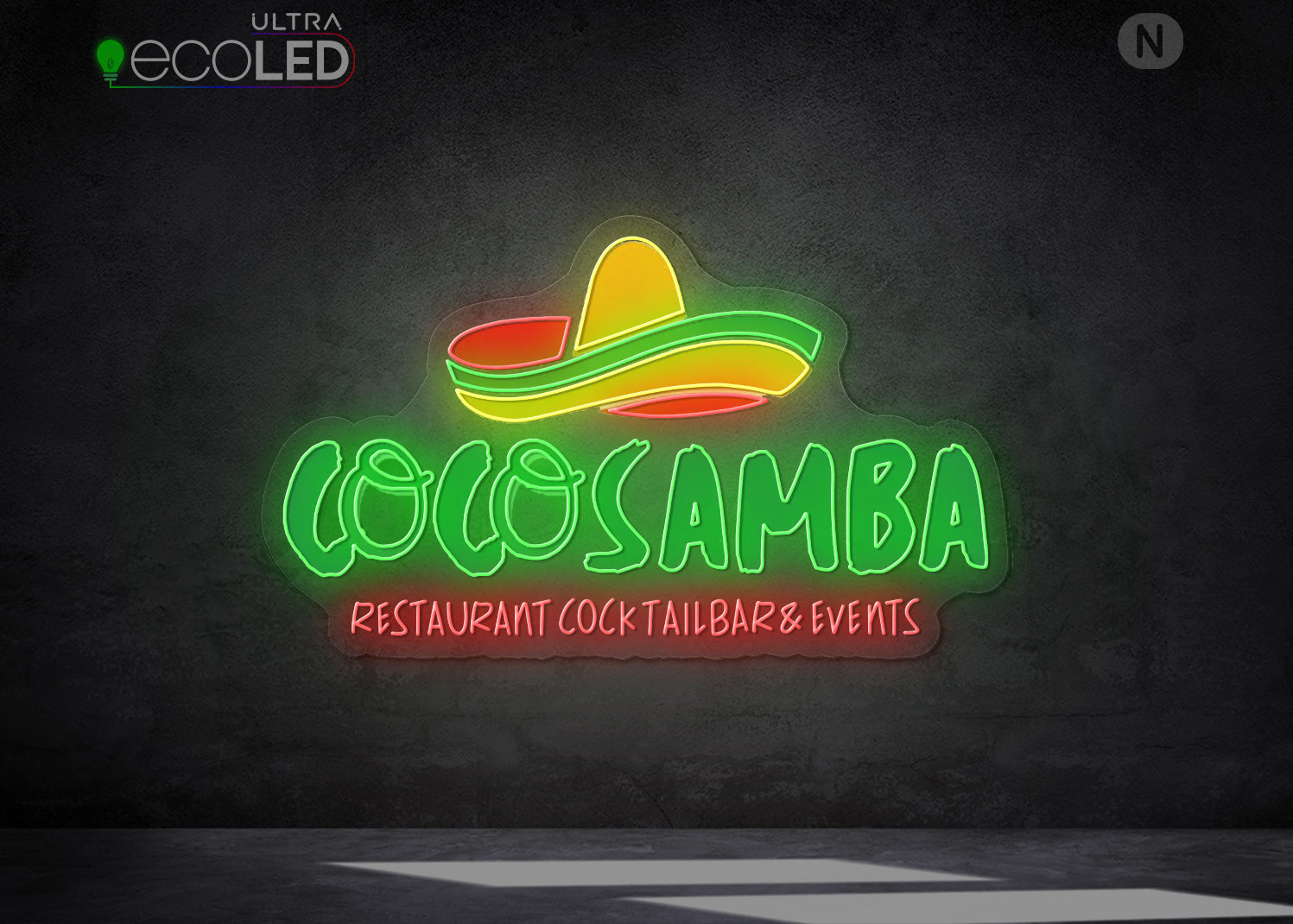 Individuelles Neonschild