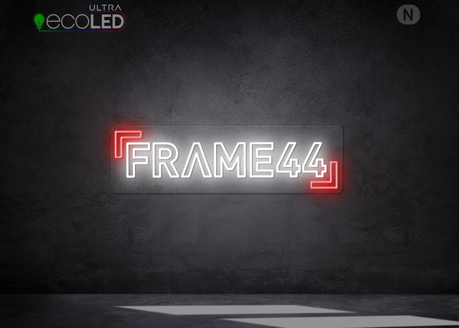Individuelles Neonschild