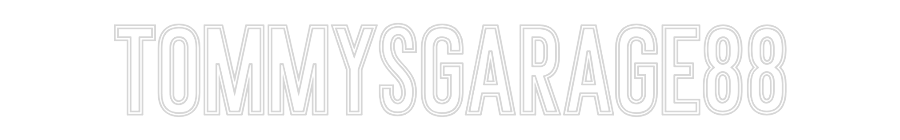 Individuelles Neon: Tommysgarage88