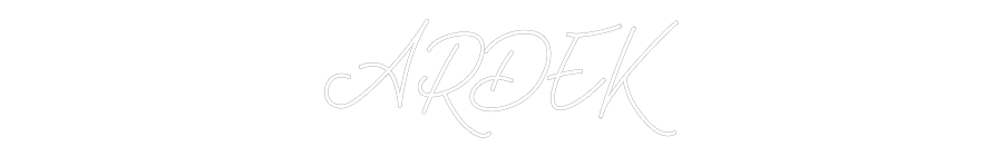 Individuelles Neon: ARDEK