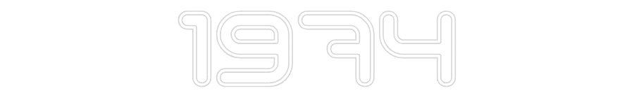 Individuelles Neon: 1974