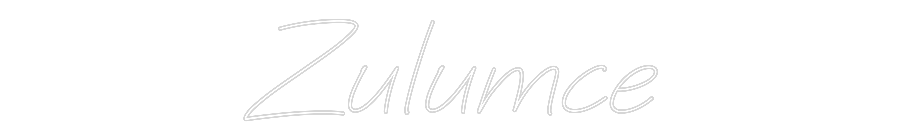 Individuelles Neon: Zulumce