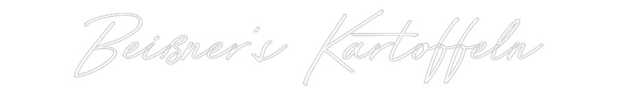 Individuelles Neon: Beißner‘s Kar...