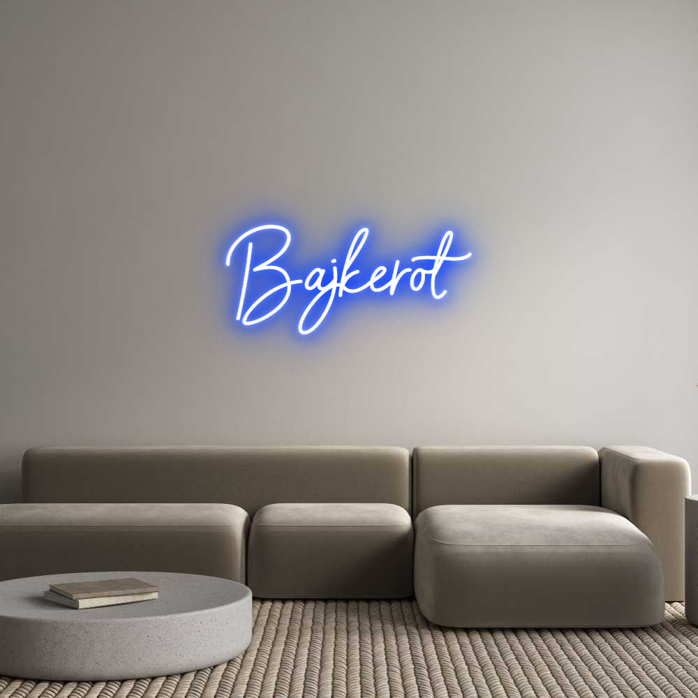 Individuelles Neon: Bajkerot