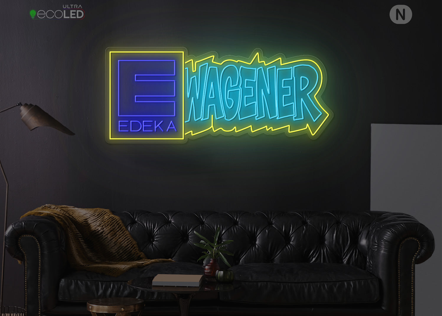 Individuelles Neonschild