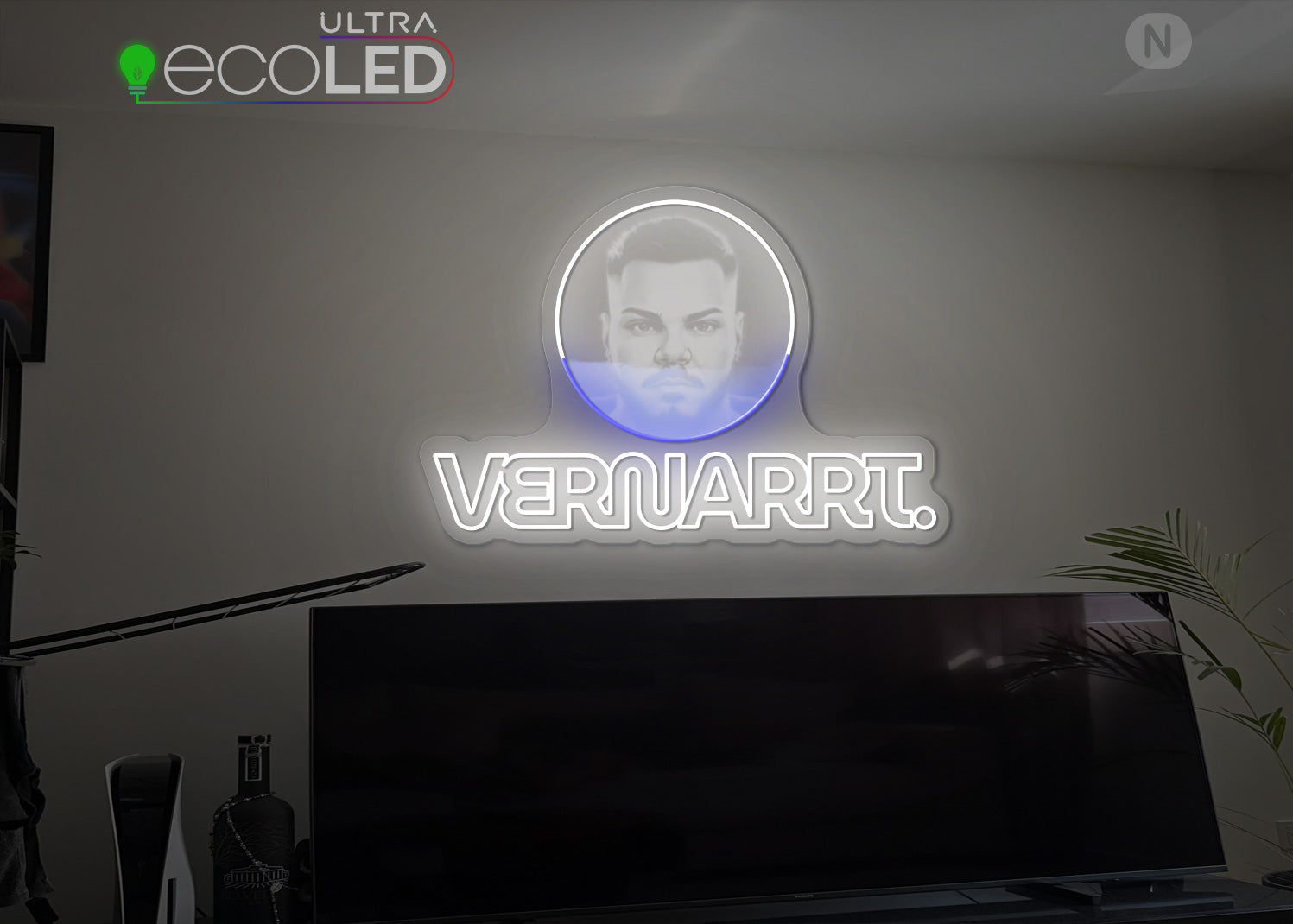 Individuelles Neonschild