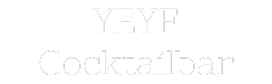 Individuelles Neon: YEYE
Cocktai...