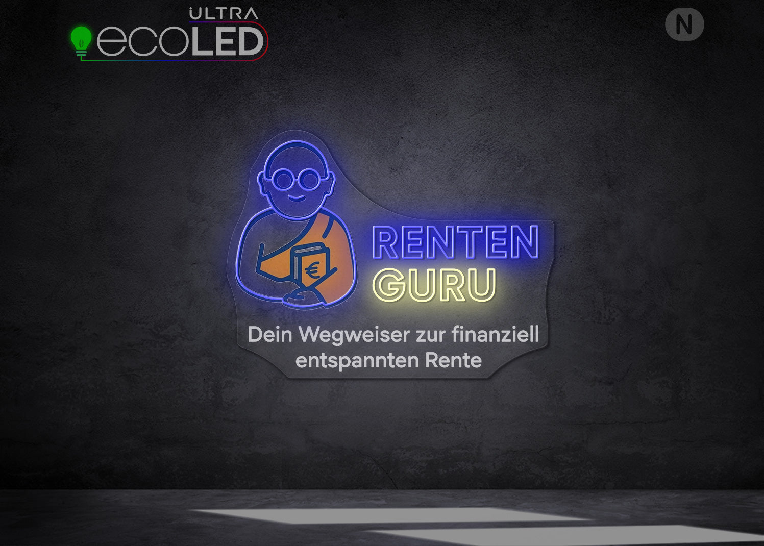 Individuelles Neonschild