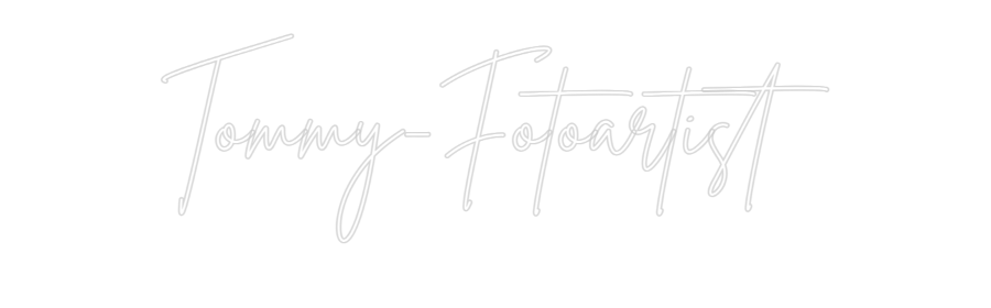 Individuelles Neon: Tommy-Fotoart...