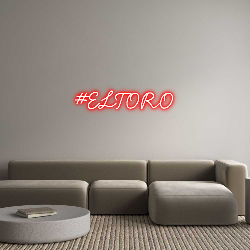Individuelles Neon: #ELTORO