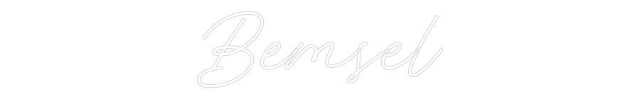 Individuelles Neon: Bemsel