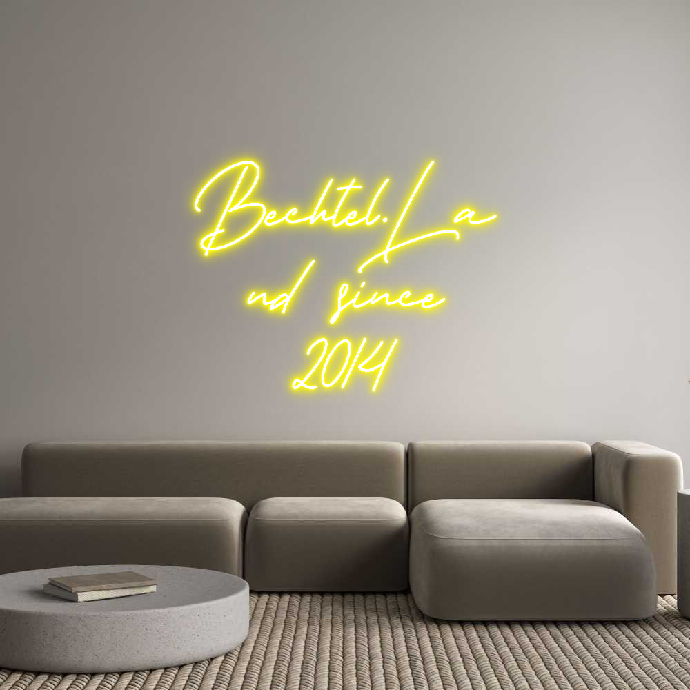 Individuelles Neon: Bechtel.La
n...