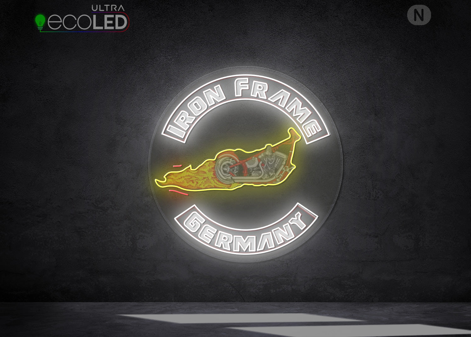 Individuelles Neonschild