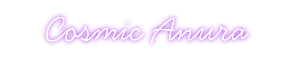 Individuelles Neon: Cosmic Anura
