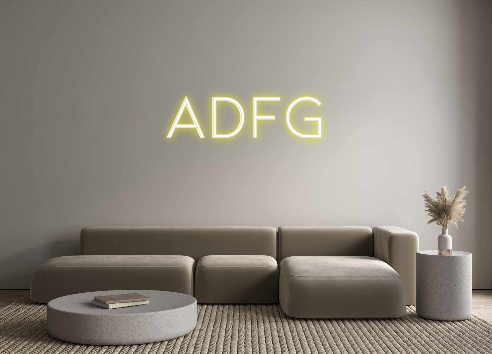 Individuelles Neon: ADFG