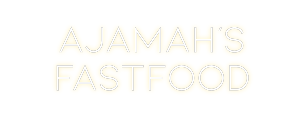 Individuelles Neon: AjaMah's
fast...