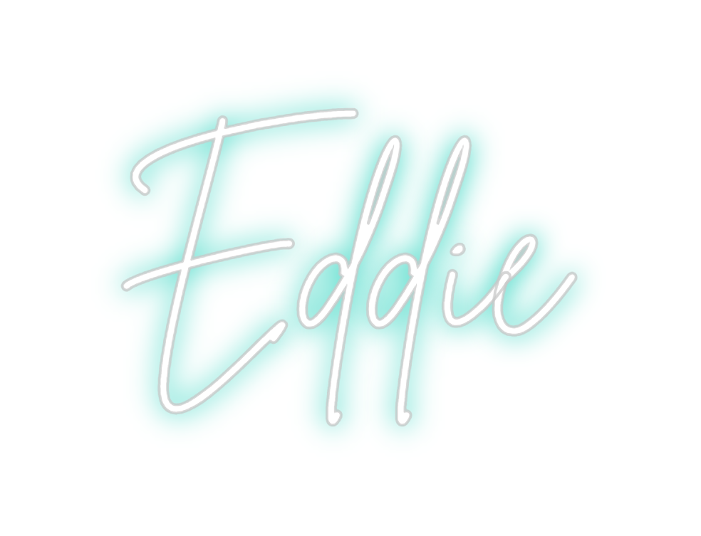 Individuelles Neon: Eddie