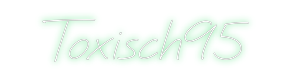 Individuelles Neon: Toxisch95