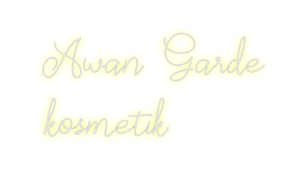 Individuelles Neon: Awan Garde ...