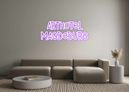 Individuelles Neon: Arthotel
Mag...