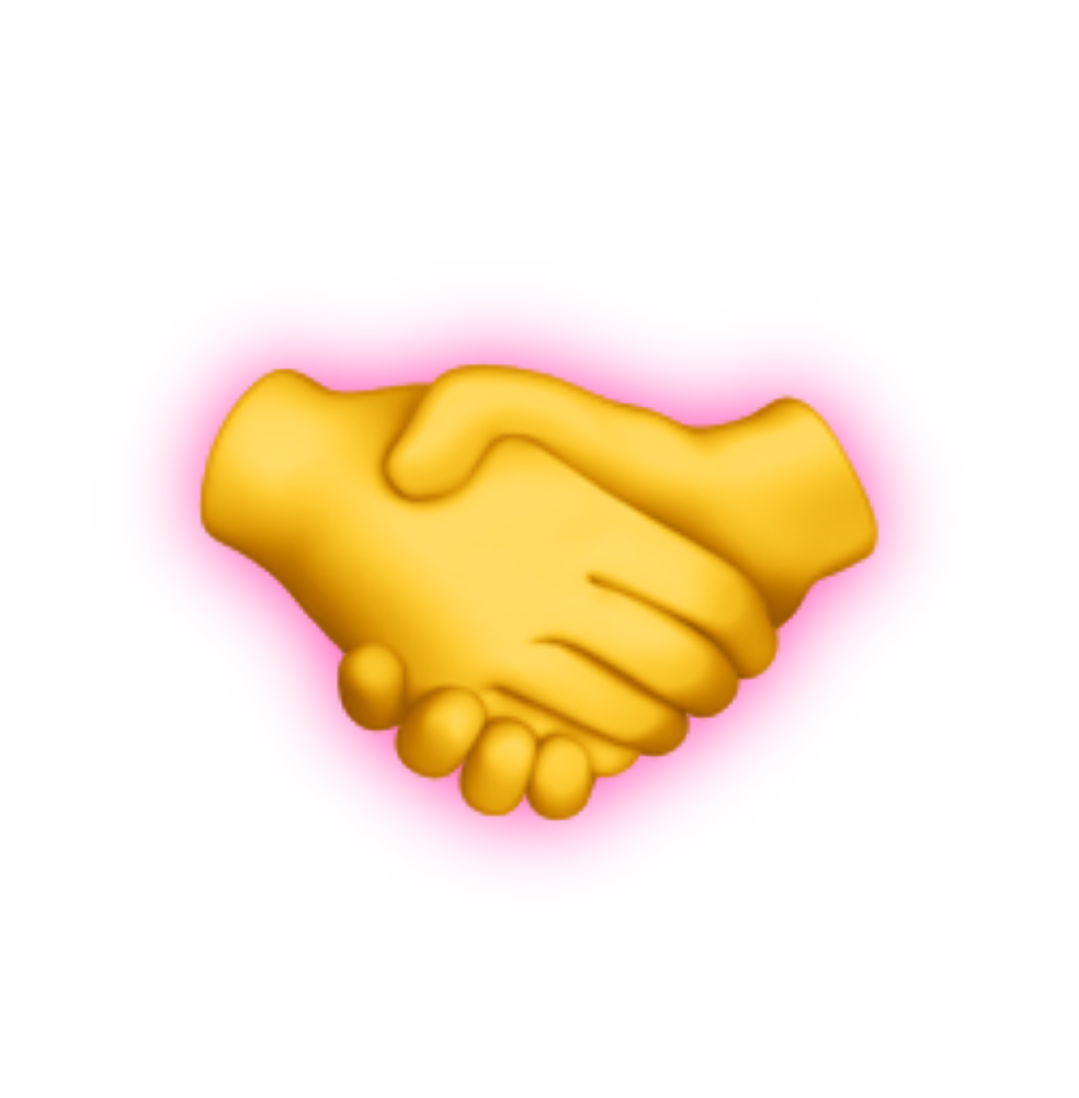 Individuelles Neon: 🤝