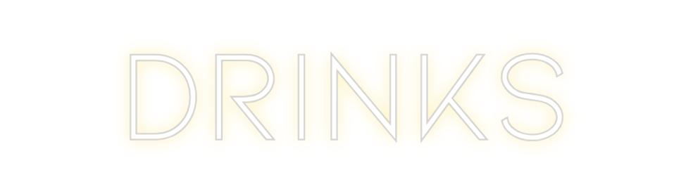 Individuelles Neon: DRINKS